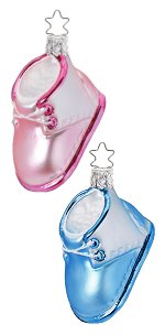 Precious Moments Asst<br>Babys First Shoe Ornament